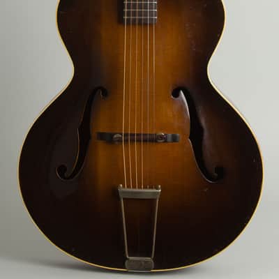 Epiphone  Zenith Arch Top Acoustic Guitar (1939), ser. #13787, Period brown hard shell case. image 3