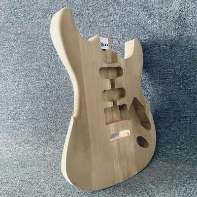 HSS Basswood Guitar Strat Style Body image 4