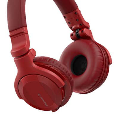 Pioneer DJ HDJ-CUE1BT Red BT Headphones + Hanger Clamp Bild 3