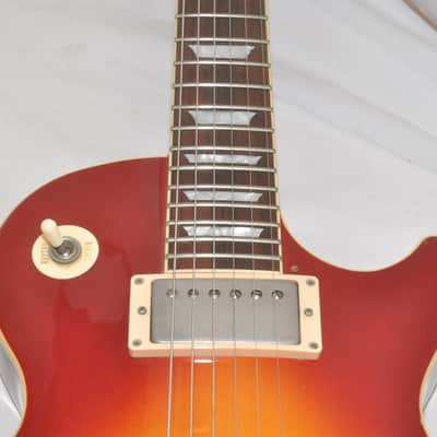 ORVILLE Les Paul Standard Cherry Sunburst Electric Guitar Ref No 7523 image 5