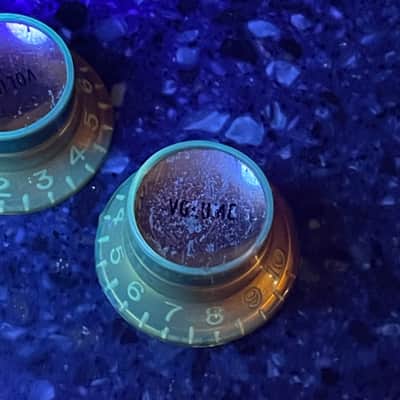 vintage 1962 Gibson reflector knobs for Les Paul 1960's sg es-335 175 flying V L5 paf L image 17