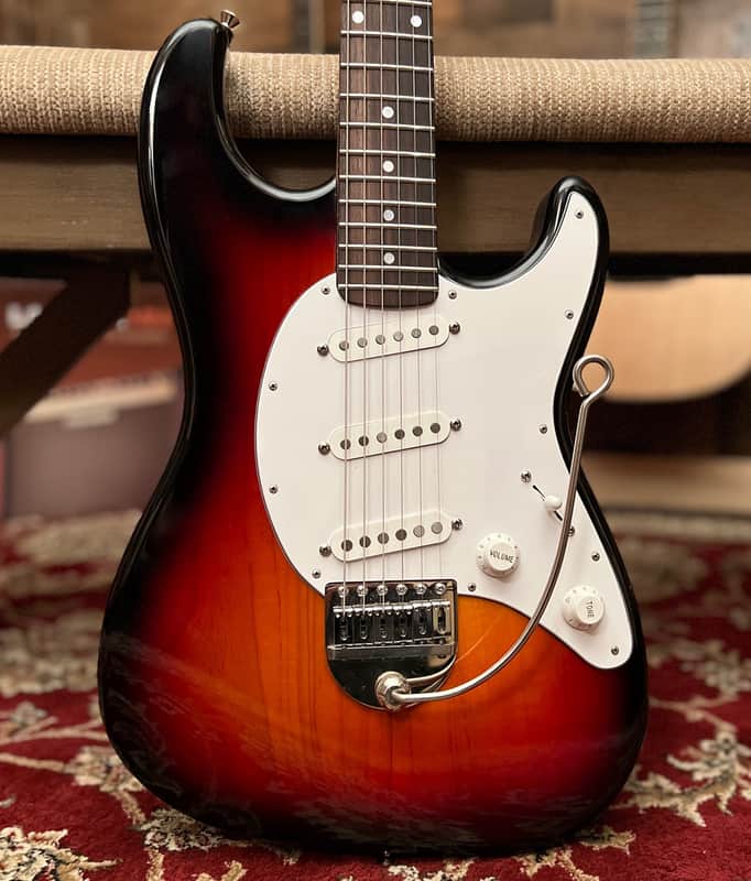 Robin Tonemonger Standard Trem 2007 w/ Hard Case - Rio Grande Pickups, Ash Body, Stainless Steel Frets, 3-Tone Sunset, Made in USA image 1
