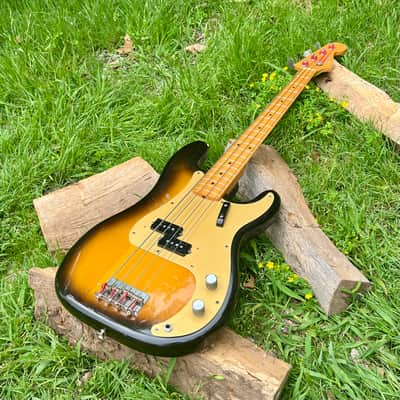 Vintage Fender Fullerton 1982 -1957 Reissue Precision Bass 1st Year image 24