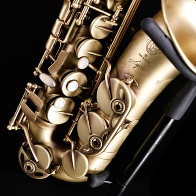 Selmer Paris 82SIGF Professional Alto Saxophone, Vintage Matte image 9