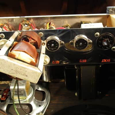 1964 Gretsch 6161 Valco Chicago Supro 6973 Tube guitar amplifer image 11