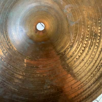 Zildjian 14" A. Zildjian '60s Stamp Hi-Hat Cymbals (Pair) 1960s - Traditional image 19