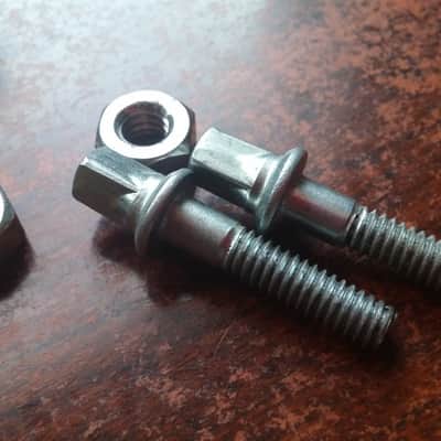 Rogers 2 VINTAGE MEMRI-LOC BIG R BOLT and Nuts (Short Tension Rod) 70s image 5