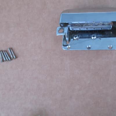 1960s Teisco Audition Guitar Tremolo Tailpiece W Cover Kay Aria Univox National image 1