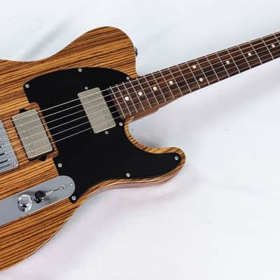Suhr Classic T Custom Zebrawood Pre Owned image 24