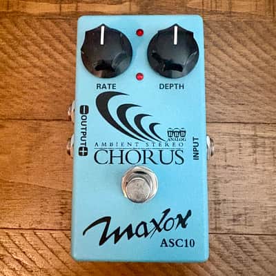 Maxon ASC10 Ambient Stereo Chorus Analog Guitar Effect Pedal MIJ