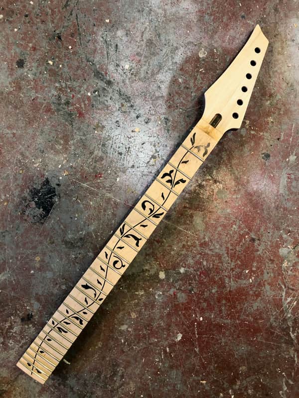 Replacement neck or custom project guitar neck for Ibanez Jem RG or AANJ compatible image 1