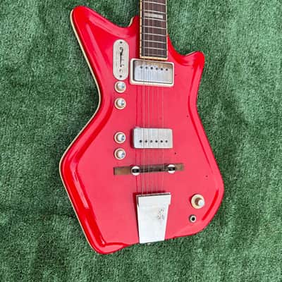 Airline Res-O-Glass "JB Hutto" 1965 - Red image 3
