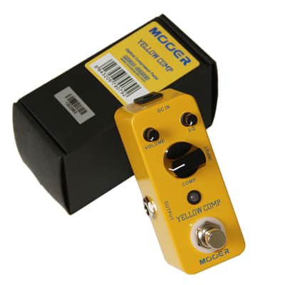 Mooer Yellow Comp Optical Compressor Effect Pedal True Bypass Fast Shipment,price include the import duty for US buyer image 2