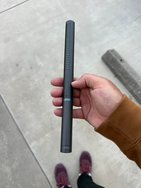 Audio-Technica AT897 Shotgun Microphone 2010s - Black image 1