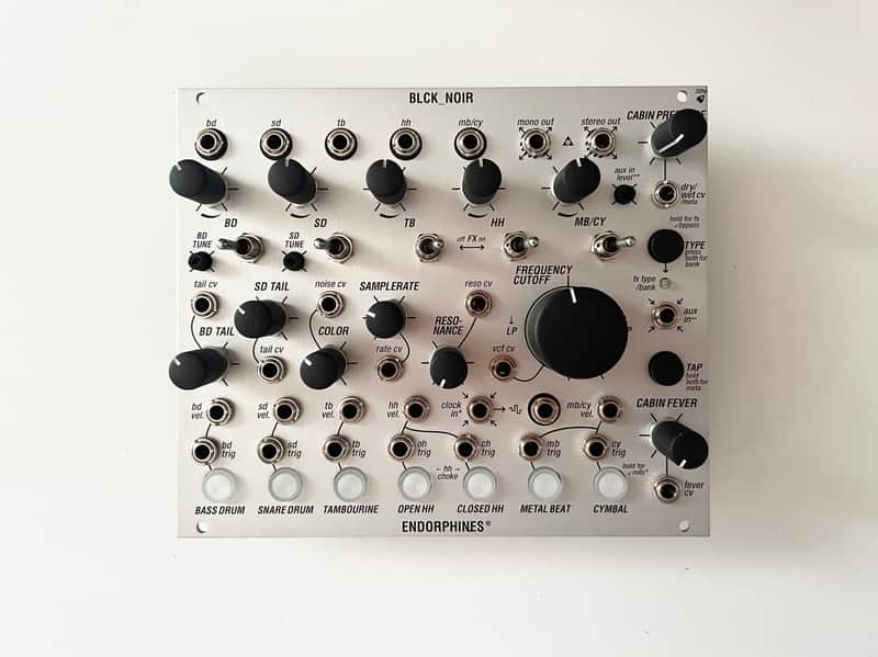 Endorphin.es Blck_Noir Eurorack Synth Module 2018 - Present - Silver image 1