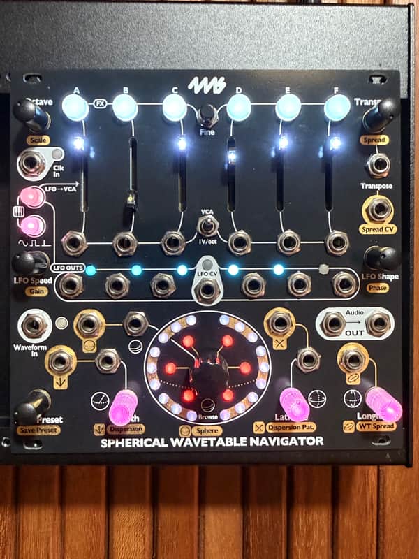 4MS Spherical Wavetable Navigator 2019 - Present - Black