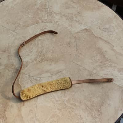 Vintage Leather Guitar Strap  Guitar Strap Case candy  circa 1959 image 5