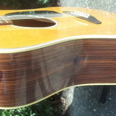 Brazos Acoustic Guitar~Model 202~Rosewood,Japan~Large Soundhole~Bluegrass~Cannon image 5