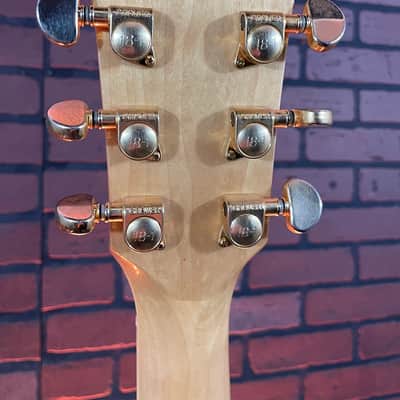 2005 Washburn HB35 Semi-Hollow Electric Guitar- Natural Gloss - w/ Hard Case image 8