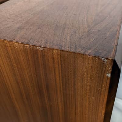 Pair of KLH Model #5 Floor Speakers 1975 Vintage Walnut image 19