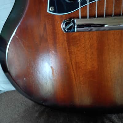 2013 GIBSON SG '50S TRIBUTE PROTOTYPE P90 SOAPBARS ONLY MADE 1YR OUT OF PRODUCTION Kickin SG Walnut brownburst image 11