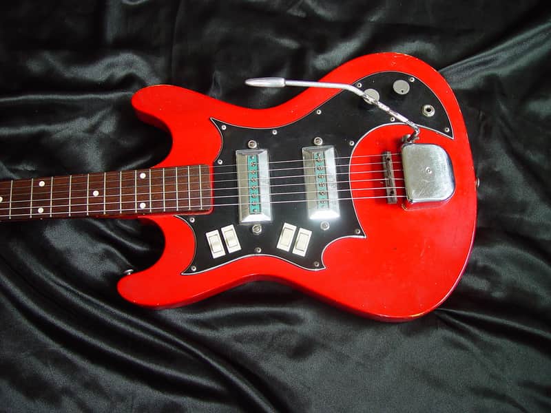 1960's Kay Truetone with Gibson made P-35/Kelvinator Pickups image 1