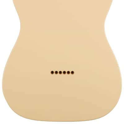 Fender Mexico Tele/Telecaster OLYMPIC WHITE SS Alder Body Vintage Bridge Mount image 8