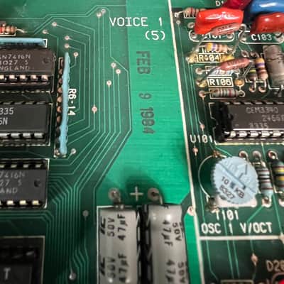 LOCAL PICKUP ONLY - 1984 Oberheim OB-8 w/ MIDI  8-voice analog polyphonic synthesizer image 11