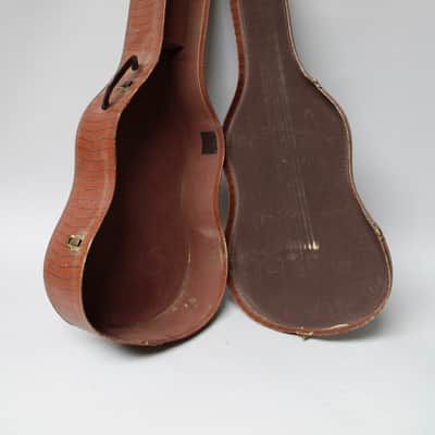 1950's Gibson LG-Style 'Alligator' Softshell Case Brown image 3
