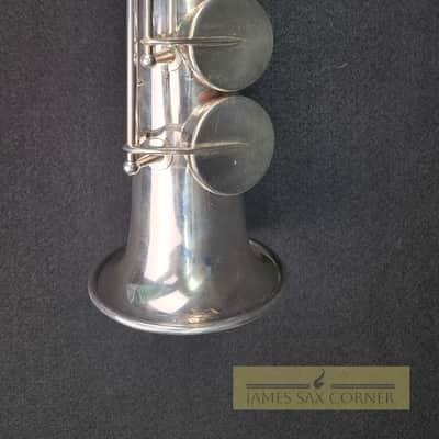 NO TARIFFS - Yamaha YSS-61 Silver Soprano Saxophone image 8