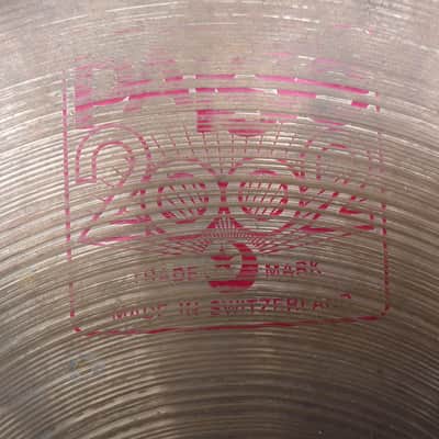 Paiste 2002 Red Label 11" Splash Cymbal - ​Rare Vintage​ 1981​ 11" Splash Cymbal - PV Music Drum Shop Inspected and Tested ​- Plays / Sounds / Looks Great image 12
