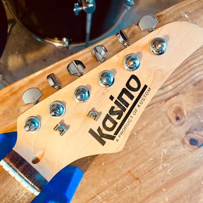 Kasino By Kustom 22 Fret Strat Style Neck Rosewood Slab Fingerboard 1980-90’s - Clear image 2
