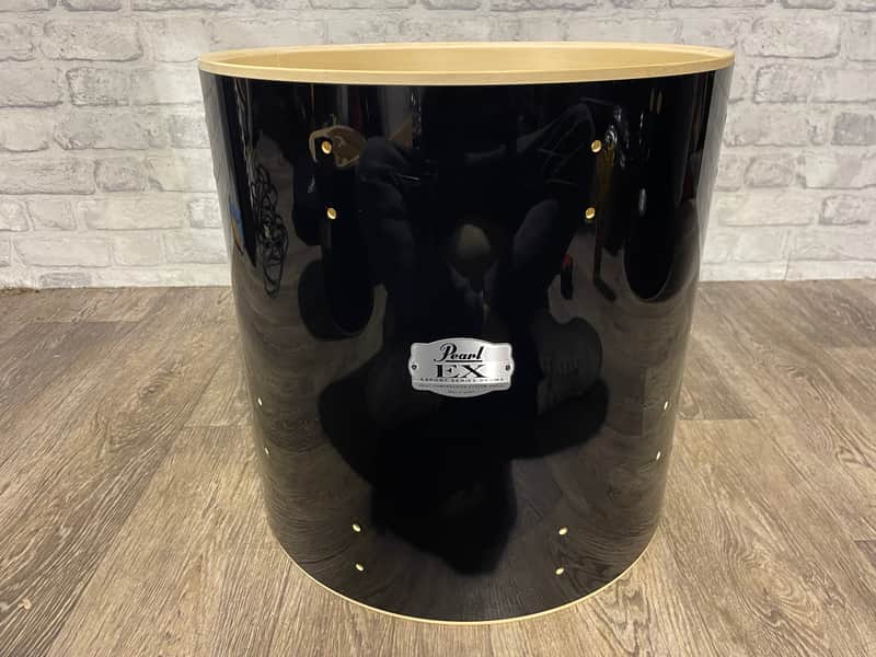 Pearl Export EX Tom Drum Shell 16”x16” Bare Wood Project / Upcycle #FY55 image 1