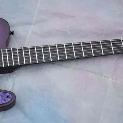 Custom Pre-order! Telecaster HH Purple Black 4-Way Coil Split Seymour Duncan Little 59 Top Load image 4