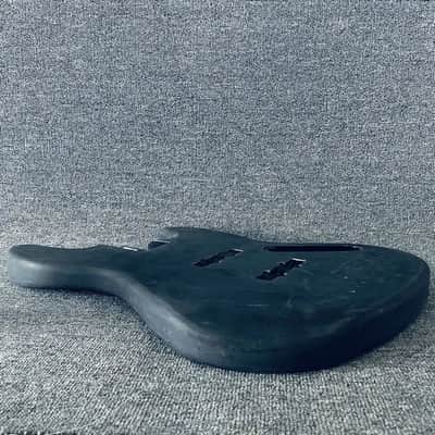 Black 4 String J Jazz Bass Style Body image 3