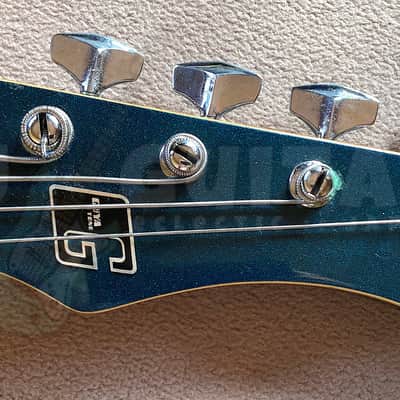 GUYATONE EB-9 'SHARP 5' BASS VINTAGE 1960s ALL ORIGINAL w/OHSC image 5