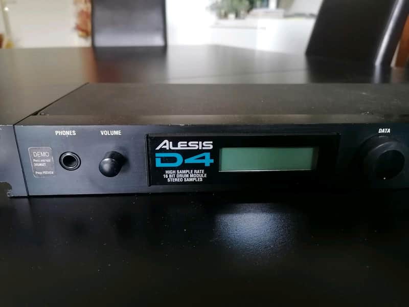 Alesis D4 Drum Module 1990s - Black image 1