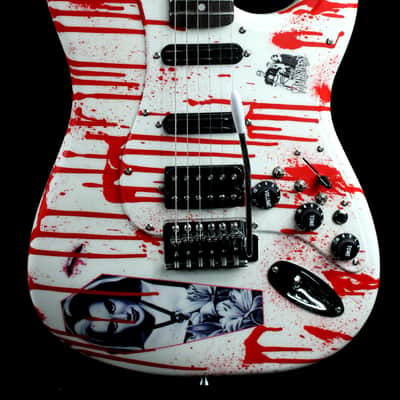 Custom Painted and Upgraded 2024 Fender Squier Strat With Matching Headstock image 1