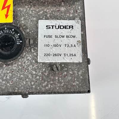 Studer A80 8 Channel Module VU Power Supply Transformer image 3