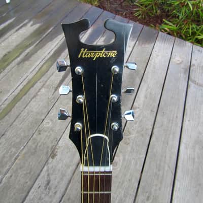 Harptone S-6NC Sultan guitar Sam Koontz vintage 1960s 1970s Vintage arched back cutaway image 2