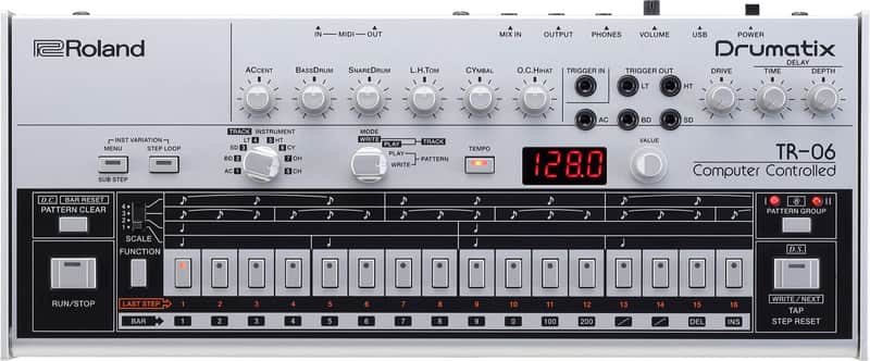 Roland TR-06 Boutique Rhythm Machine image 1