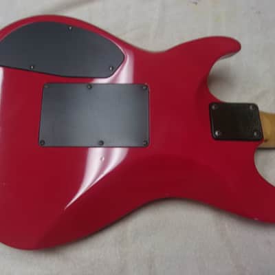Excellent 1987 Ibanez 540P Roadstar Pro Japan Magenta Solidbody Electric w/ Case image 7