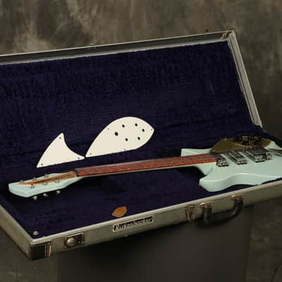 2006 Rickenbacker 350V63 pro refinish in BLUE BOY image 22