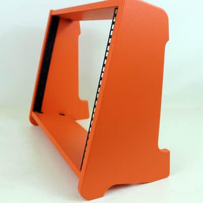 Nutshell 8U STUDIO RACK CASE DUAL ANGLE - Orange image 4