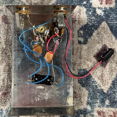 1970s Electro-Harmonix LPB2 Power Booster Vintage Purple Font Made In USA Guitar Effect Pedal! image 8