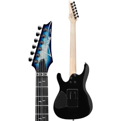 Ibanez JIVAJR-DSE Nita Strauss Signature 6-String Solid Body Electric Guitar with Ebony Fretboard, Right-Handed, Deep Sea Blonde image 3