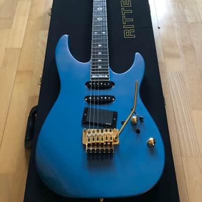 Kramer Stagemaster Deluxe 1987 Blue American image 4