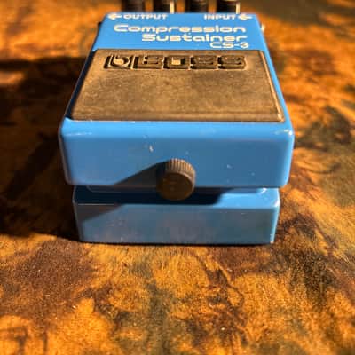 Boss CS-3 Compression Sustainer Just Serviced (Silver Label) 1997 - Present - Blue image 2