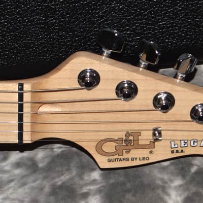 2022 G&L - USA Legacy HSS Rear Mounted Controls - Clear Red image 4