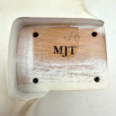 MJT Stratocaster Body Alder Relic Nitro Olympic White mjt6617 image 10